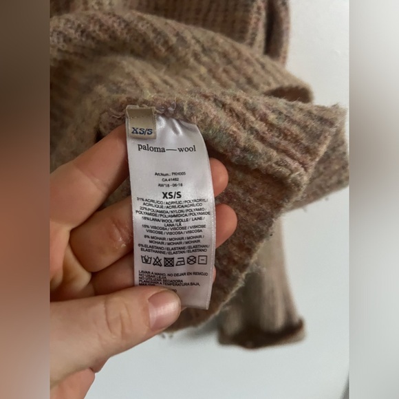 Paloma Wool Heathered Turtleneck, size S/XS - Picture 5 of 7